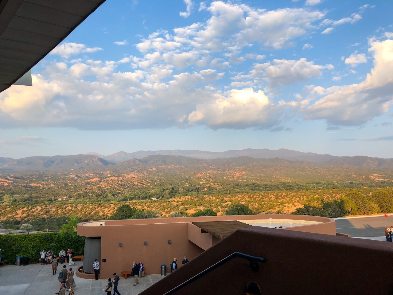 View from Santa Fe opera